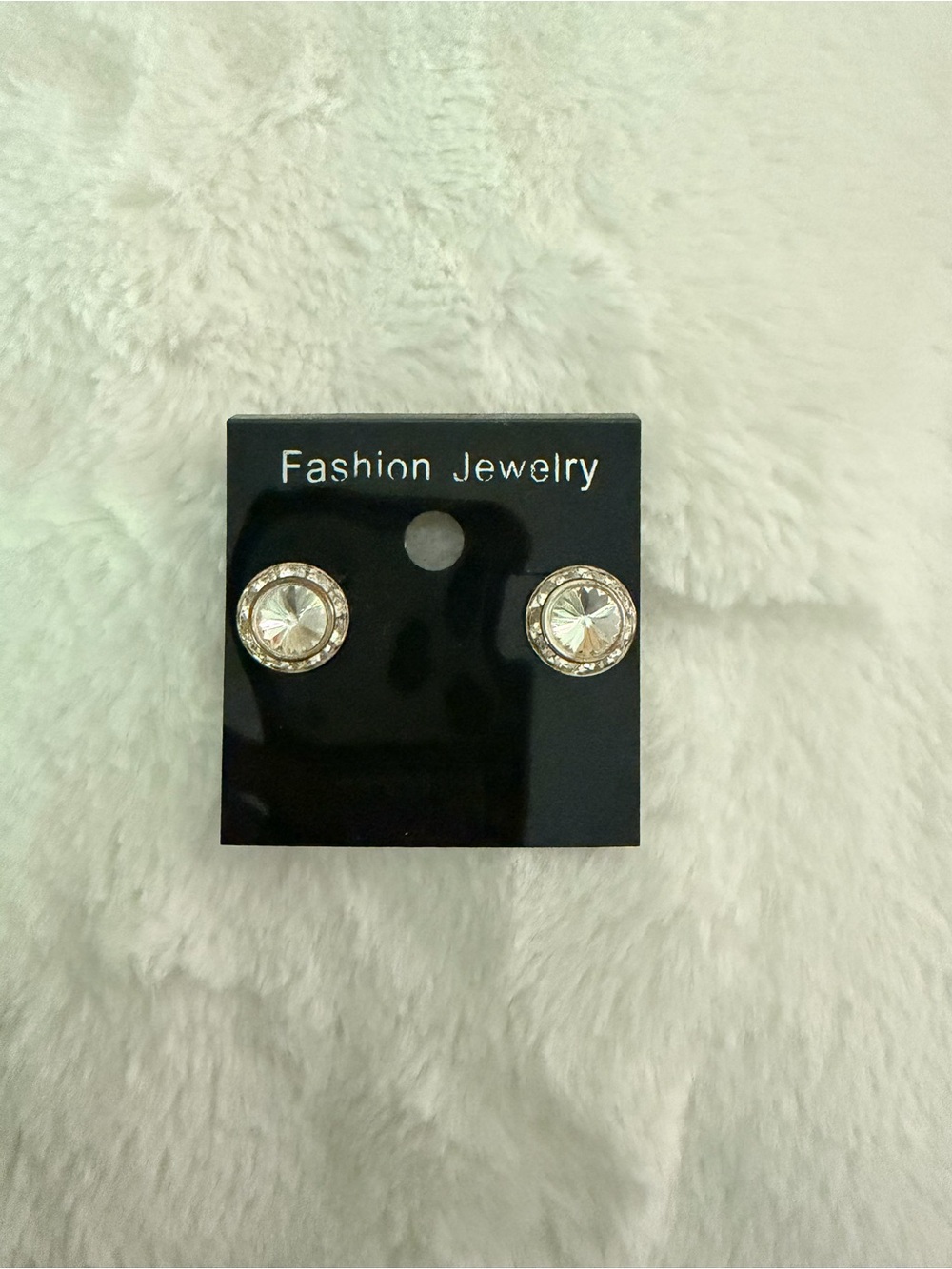 Dance competition small rhinestone earrings
